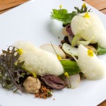 Apple Duck Heart Salad