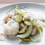Sous-vide Lemonfish Veronique